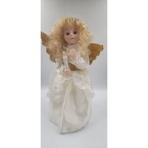 Vintage 80s 90s Telco Motionette Alter Girl Choir Singer Animated Christmas Doll